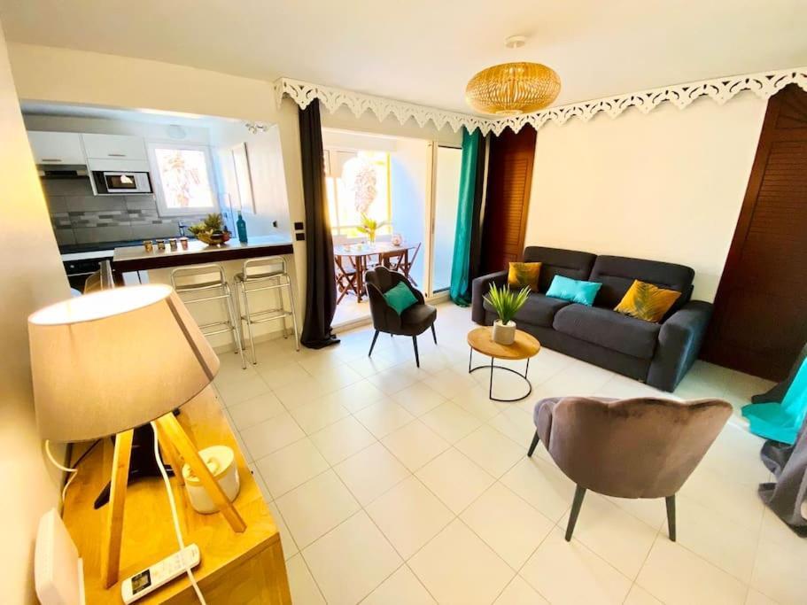 Hamo Cosy Piscine Proche Plage Sainte-Anne Bagian luar foto