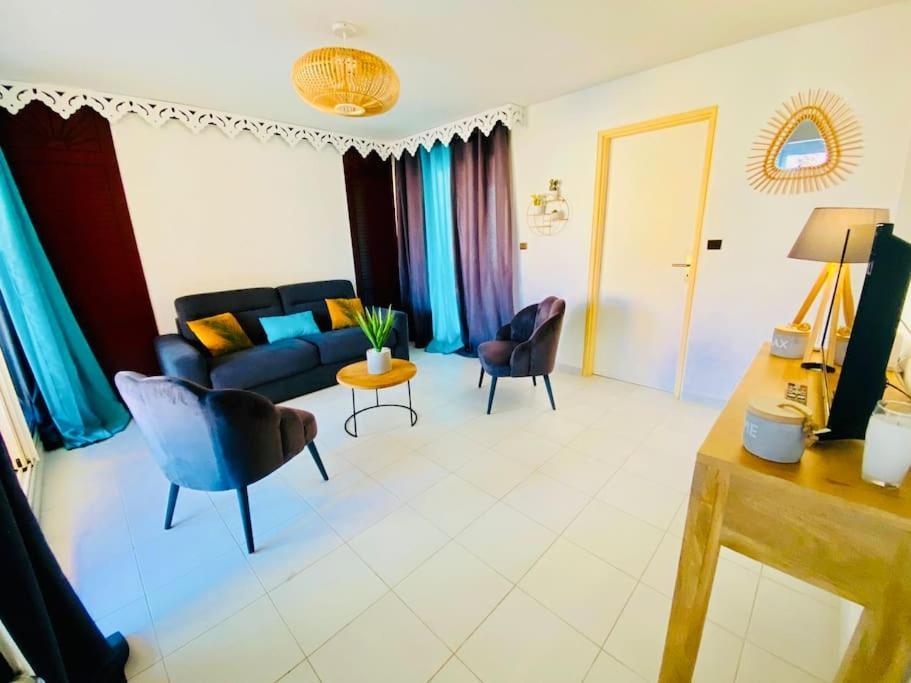 Hamo Cosy Piscine Proche Plage Sainte-Anne Bagian luar foto