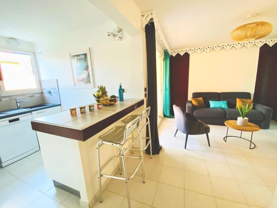 Hamo Cosy Piscine Proche Plage Sainte-Anne Bagian luar foto
