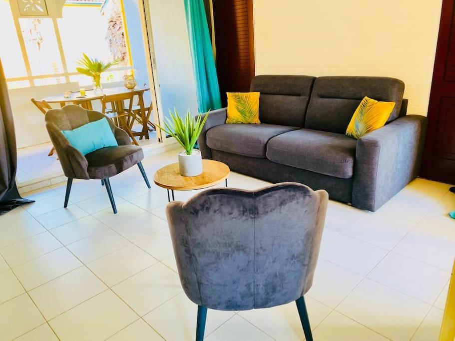 Hamo Cosy Piscine Proche Plage Sainte-Anne Bagian luar foto
