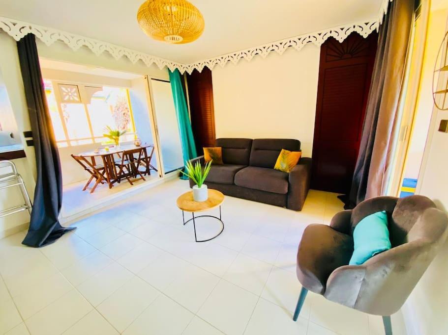 Hamo Cosy Piscine Proche Plage Sainte-Anne Bagian luar foto